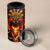 Cymru Am Byth Wales Darts 4 in 1 Can Cooler Tumbler Go Welsh Flame Style