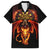 Cymru Am Byth Wales Darts Hawaiian Shirt Go Welsh Flame Style