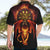 Cymru Am Byth Wales Darts Hawaiian Shirt Go Welsh Flame Style