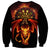 Cymru Am Byth Wales Darts Sweatshirt Go Welsh Flame Style