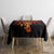 Cymru Am Byth Wales Darts Tablecloth Go Welsh Flame Style
