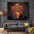 Cymru Am Byth Wales Darts Tapestry Go Welsh Flame Style