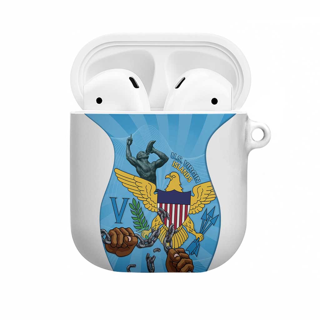 US Virgin Islands AirPods Case Emancipation Proud Freedom Statue