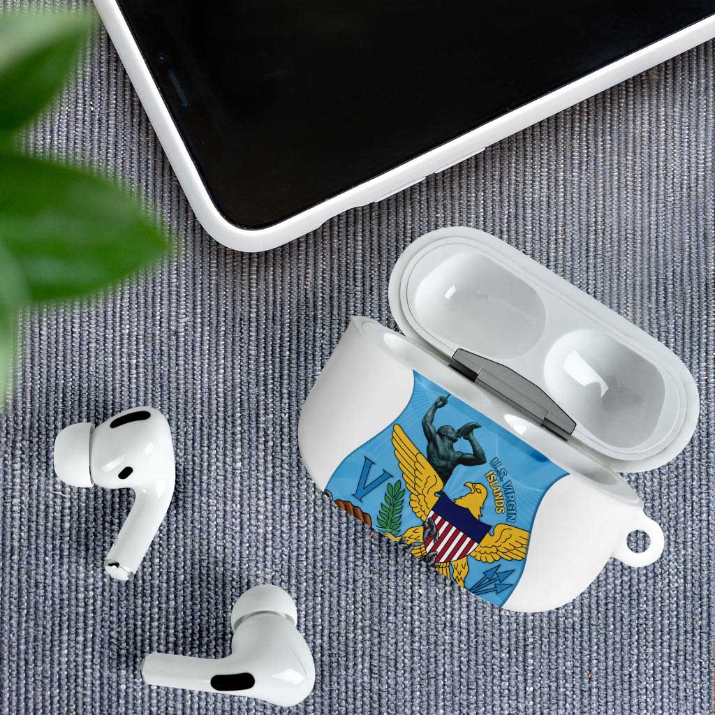 US Virgin Islands AirPods Case Emancipation Proud Freedom Statue