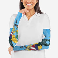 US Virgin Islands Arm Sleeves Emancipation Proud Freedom Statue