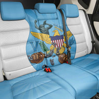 US Virgin Islands Back Car Seat Cover Emancipation Proud Freedom Statue