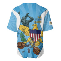 US Virgin Islands Baseball Jersey Emancipation Proud Freedom Statue
