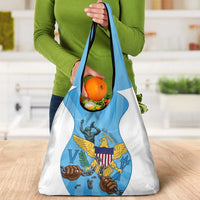 US Virgin Islands Grocery Bag Emancipation Proud Freedom Statue