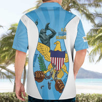 US Virgin Islands Hawaiian Shirt Emancipation Proud Freedom Statue