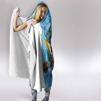 US Virgin Islands Hooded Blanket Emancipation Proud Freedom Statue