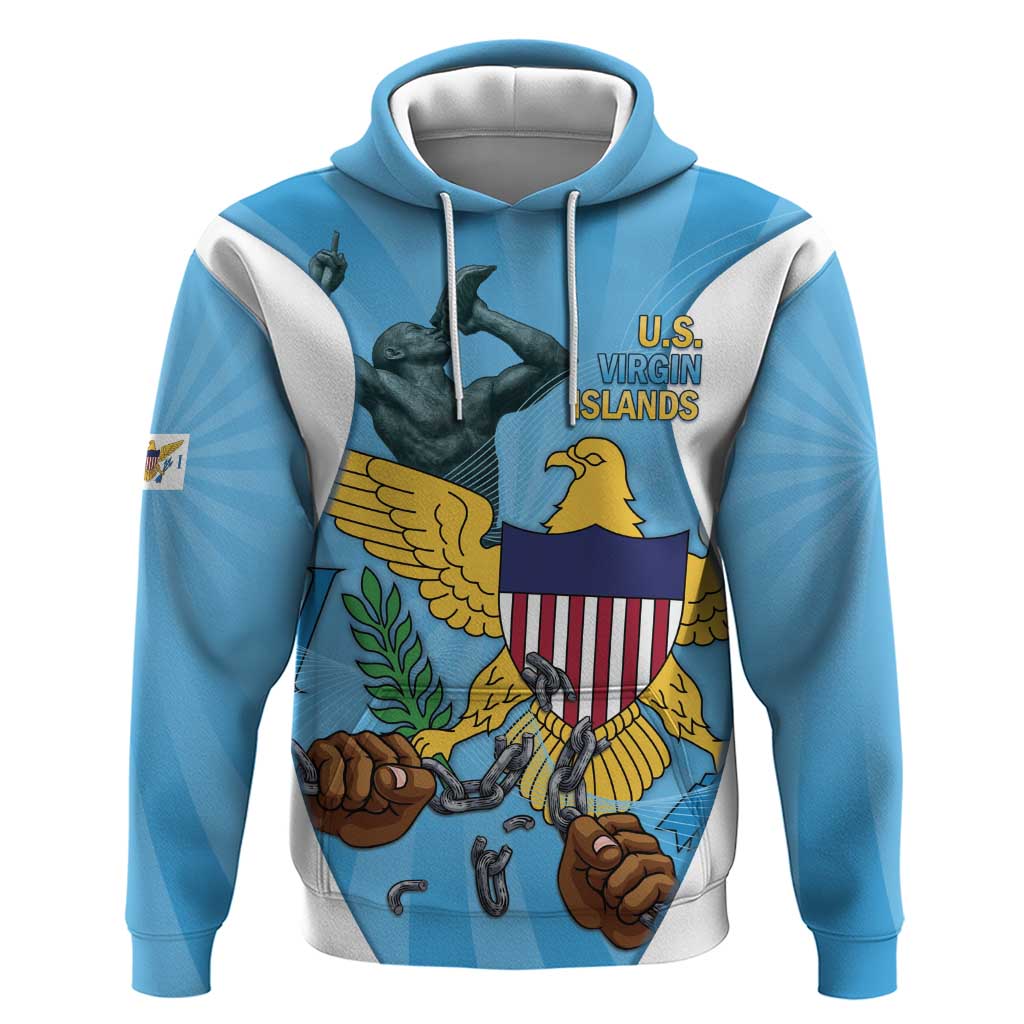 US Virgin Islands Hoodie Emancipation Proud Freedom Statue