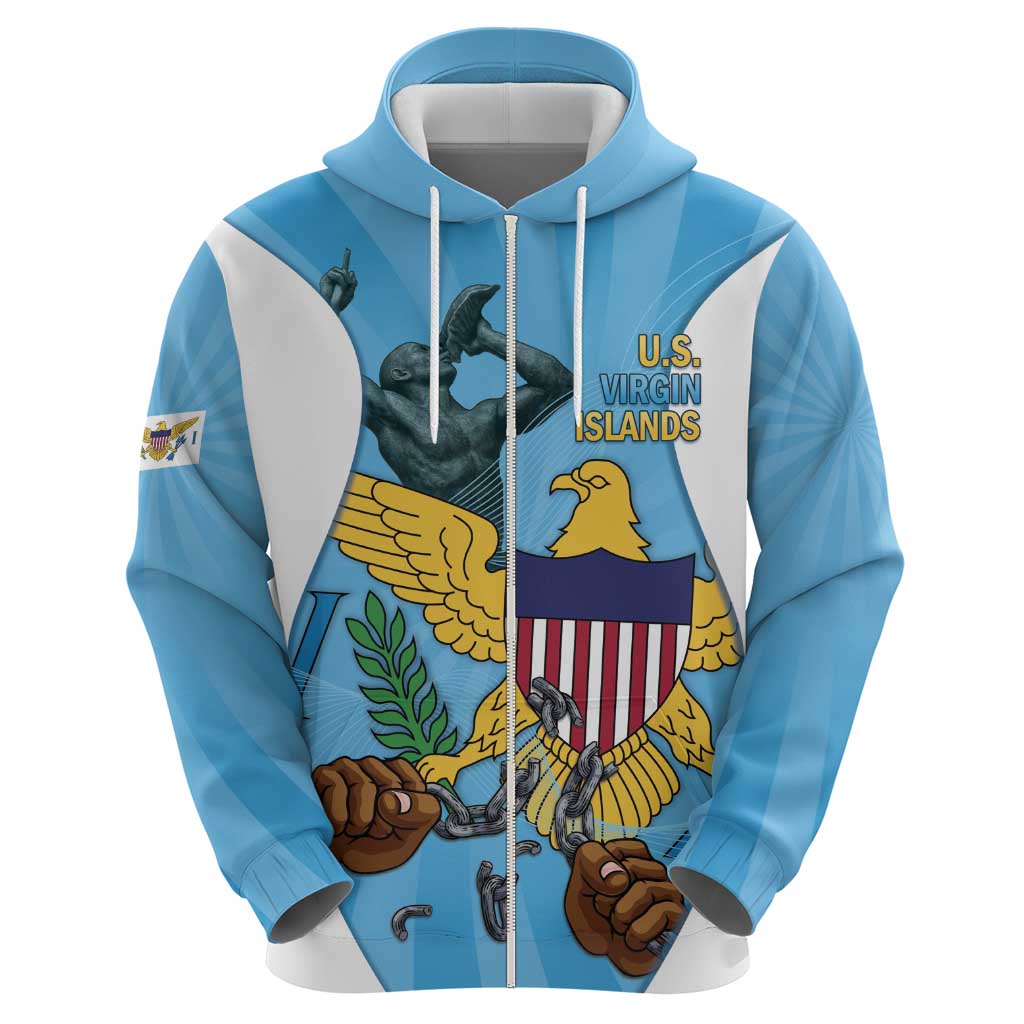 US Virgin Islands Hoodie Emancipation Proud Freedom Statue