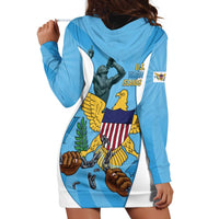 US Virgin Islands Hoodie Dress Emancipation Proud Freedom Statue