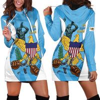 US Virgin Islands Hoodie Dress Emancipation Proud Freedom Statue