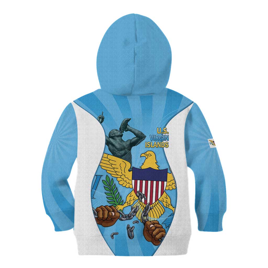 US Virgin Islands Kid Hoodie Emancipation Proud Freedom Statue