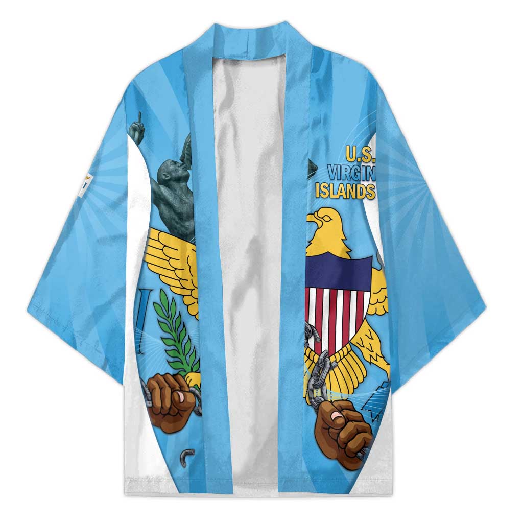 US Virgin Islands Kimono Emancipation Proud Freedom Statue