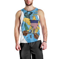 US Virgin Islands Men Tank Top Emancipation Proud Freedom Statue