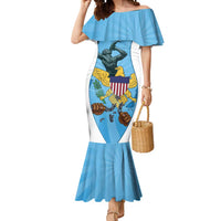 US Virgin Islands Mermaid Dress Emancipation Proud Freedom Statue