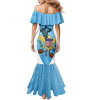 US Virgin Islands Mermaid Dress Emancipation Proud Freedom Statue