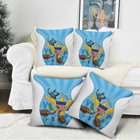 US Virgin Islands Pillow Cover Emancipation Proud Freedom Statue