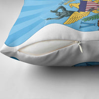 US Virgin Islands Pillow Cover Emancipation Proud Freedom Statue