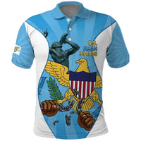 US Virgin Islands Polo Shirt Emancipation Proud Freedom Statue