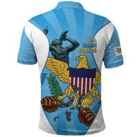US Virgin Islands Polo Shirt Emancipation Proud Freedom Statue