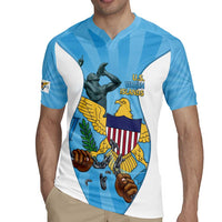 US Virgin Islands Rugby Jersey Emancipation Proud Freedom Statue