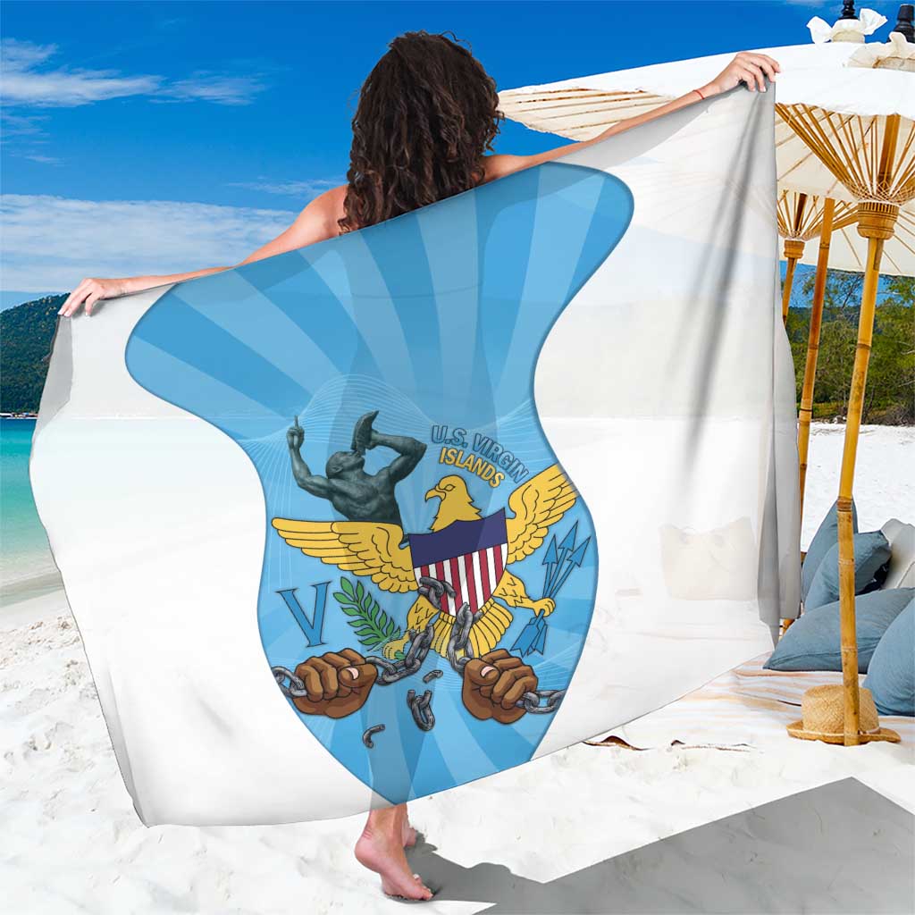 US Virgin Islands Sarong Emancipation Proud Freedom Statue