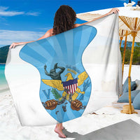 US Virgin Islands Sarong Emancipation Proud Freedom Statue