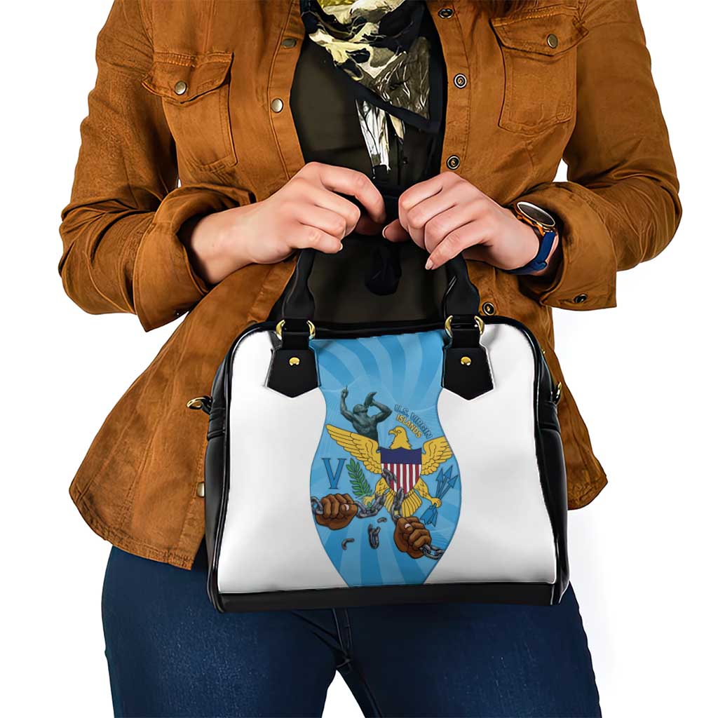 US Virgin Islands Shoulder Handbag Emancipation Proud Freedom Statue