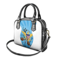 US Virgin Islands Shoulder Handbag Emancipation Proud Freedom Statue