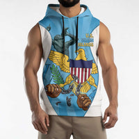 US Virgin Islands Sleeveless Hoodie Emancipation Proud Freedom Statue
