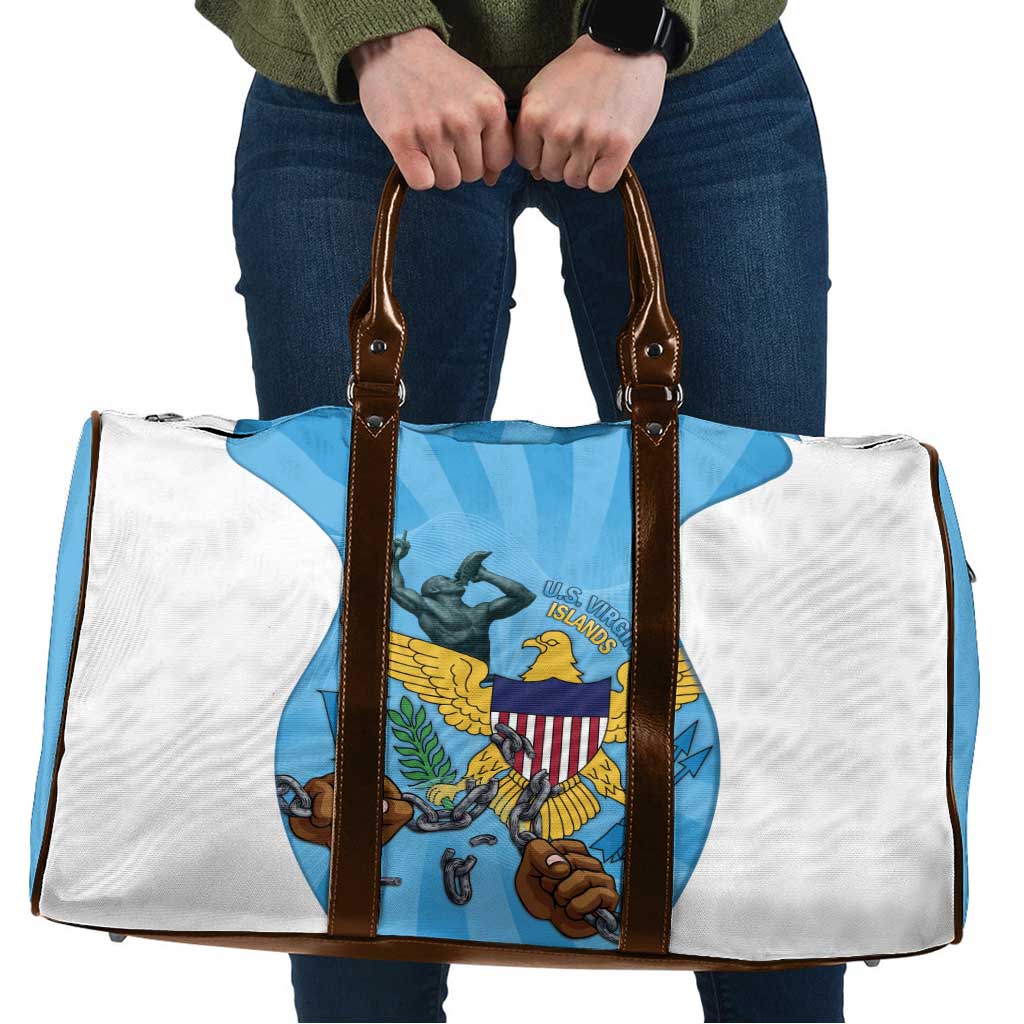 US Virgin Islands Travel Bag Emancipation Proud Freedom Statue