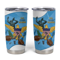 US Virgin Islands Tumbler Cup Emancipation Proud Freedom Statue