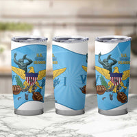 US Virgin Islands Tumbler Cup Emancipation Proud Freedom Statue