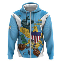 US Virgin Islands Zip Hoodie Emancipation Proud Freedom Statue