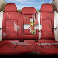 Switzerland Football Custom Back Car Seat Cover Go Nati Swiss Alps Grunge Style