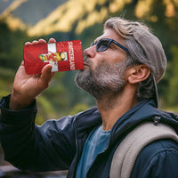 Switzerland Football Custom 4 in 1 Can Cooler Tumbler Go Nati Swiss Alps Grunge Style