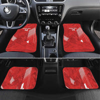 Switzerland Football Custom Car Mats Go Nati Swiss Alps Grunge Style