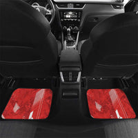 Switzerland Football Custom Car Mats Go Nati Swiss Alps Grunge Style