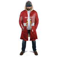 Switzerland Football Custom Cloak Go Nati Swiss Alps Grunge Style