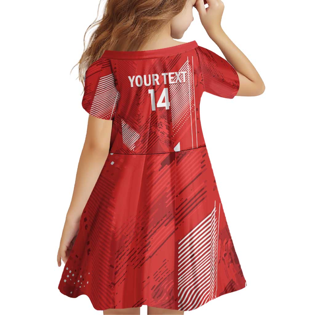 Switzerland Football Custom Family Matching Long Sleeve Bodycon Dress and Hawaiian Shirt Go Nati Swiss Alps Grunge Style