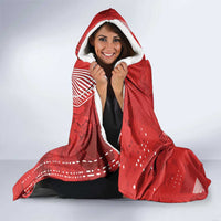 Switzerland Football Custom Hooded Blanket Go Nati Swiss Alps Grunge Style