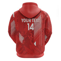 Switzerland Football Custom Hoodie Go Nati Swiss Alps Grunge Style