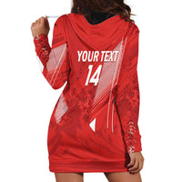 Switzerland Football Custom Hoodie Dress Go Nati Swiss Alps Grunge Style