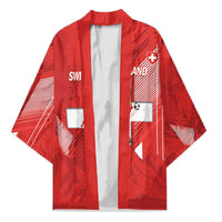 Switzerland Football Custom Kimono Go Nati Swiss Alps Grunge Style
