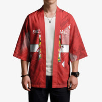Switzerland Football Custom Kimono Go Nati Swiss Alps Grunge Style