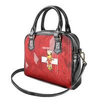 Switzerland Football Custom Shoulder Handbag Go Nati Swiss Alps Grunge Style