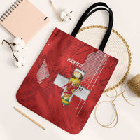 Switzerland Football Custom Tote Bag Go Nati Swiss Alps Grunge Style